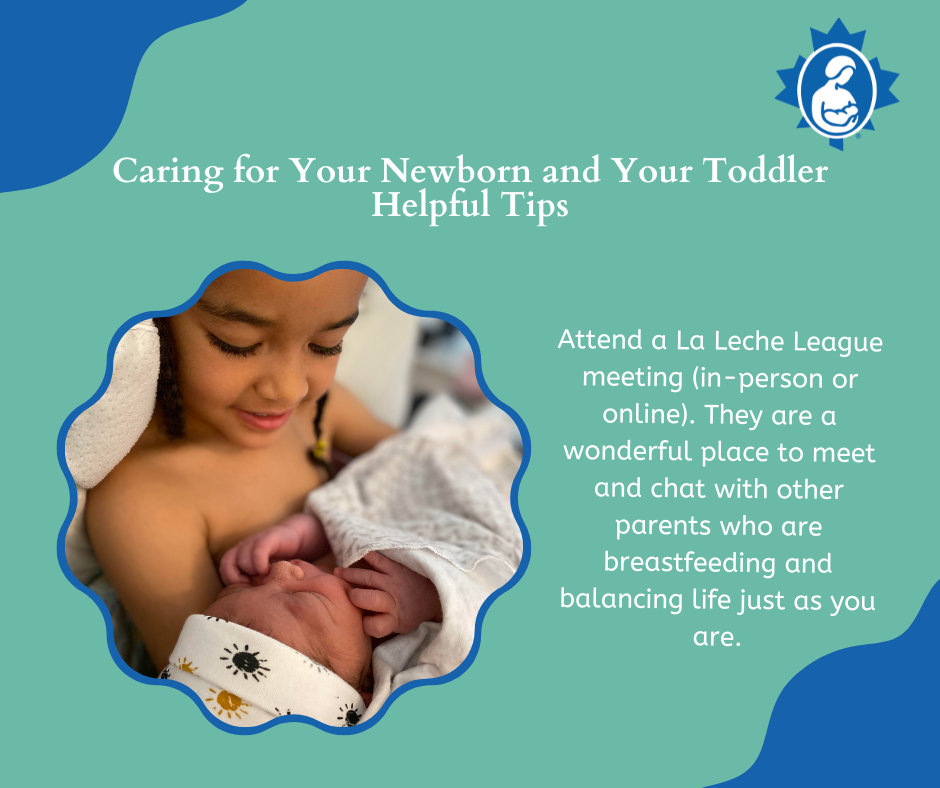 Tips for Managing Your Newborn and Toddler